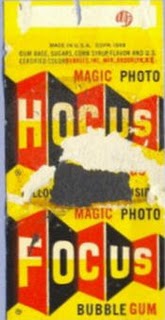 1949 Topps Hocus Focus Wrapper